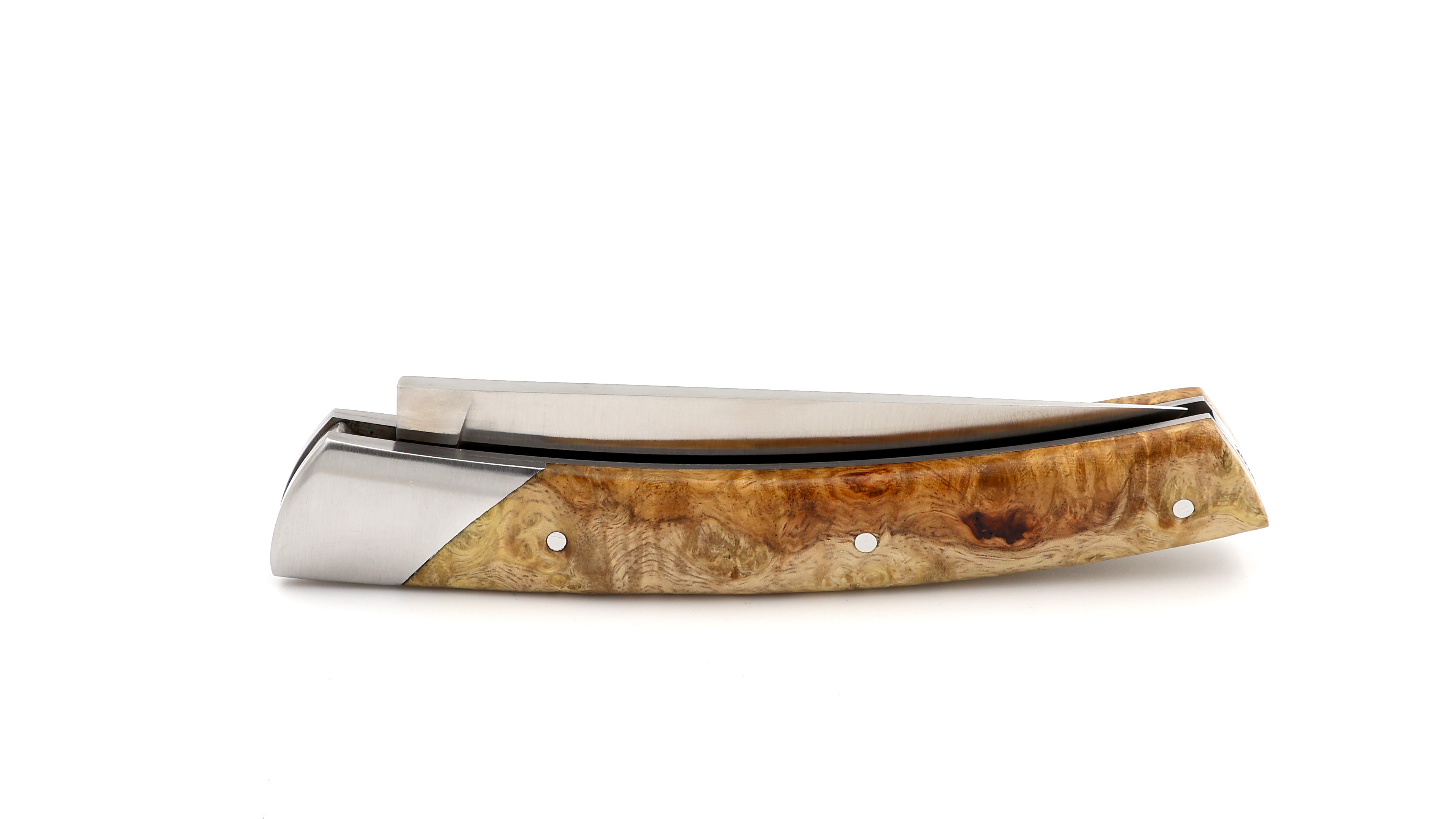 Chambriard Thiers knife COMPAGNON amboina burl