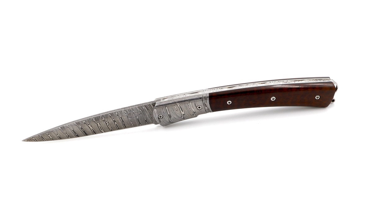Alexandre Musso/Oliver Moretti VENDETTA snakewood damascus  Alexandre Musso/Oliver Moretti VENDETTA snakewood damascus