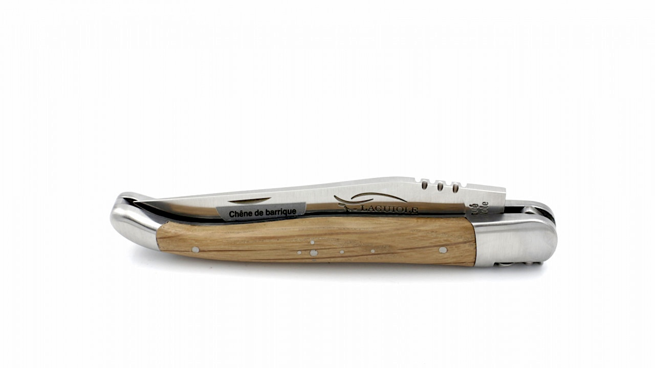 Honoré Durand Laguiole knife Prestige barel oak 12 cm
