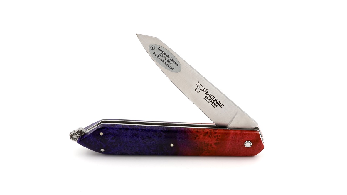 Laguiole en Aubrac BEE BACK unique piece elder burl