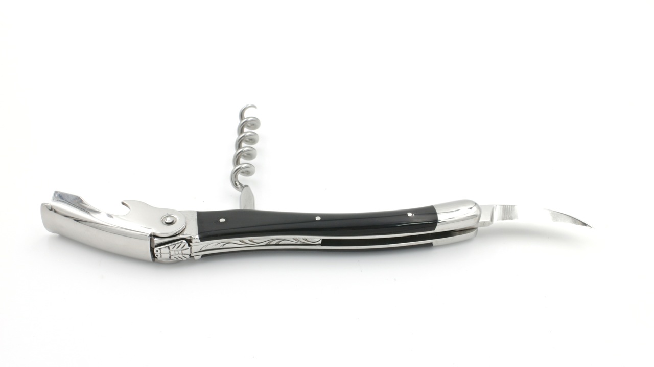 Château Laguiole CLASSIC Sommeliermesser Büffelhorn