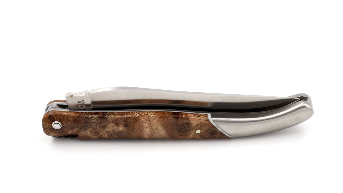 Laguiole en Aubrac Laguiole knife Albizia Burlwood