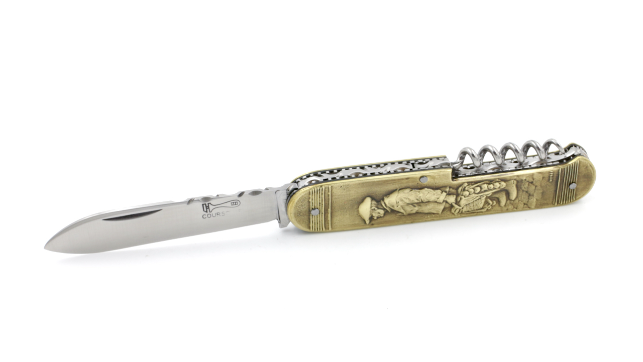 249P-Le-Pecheur-1 Sujet Couperier-Coursolle PRESTIGE Fischer  10,5 cm mit Korkenzieher