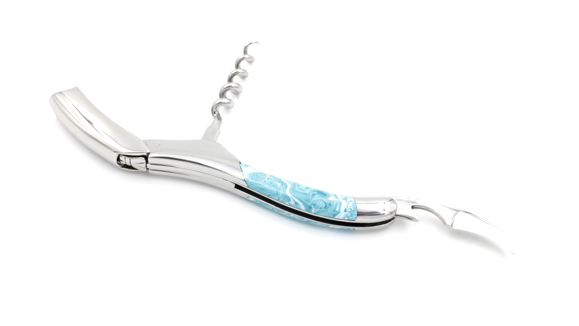 Laguiole en Aubrac Laguiole Sommelier larimar stabilized stone shiny