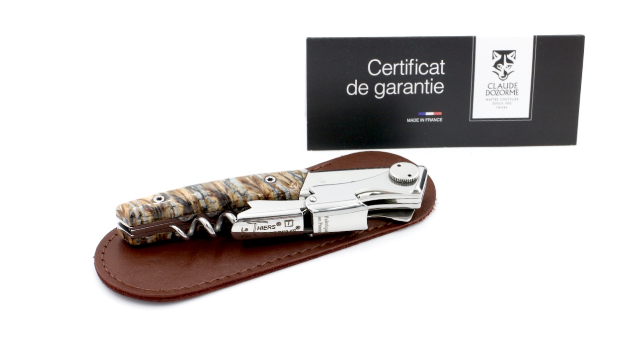 Claude DOZORME Le thiers sommelier knife mammoth tusk