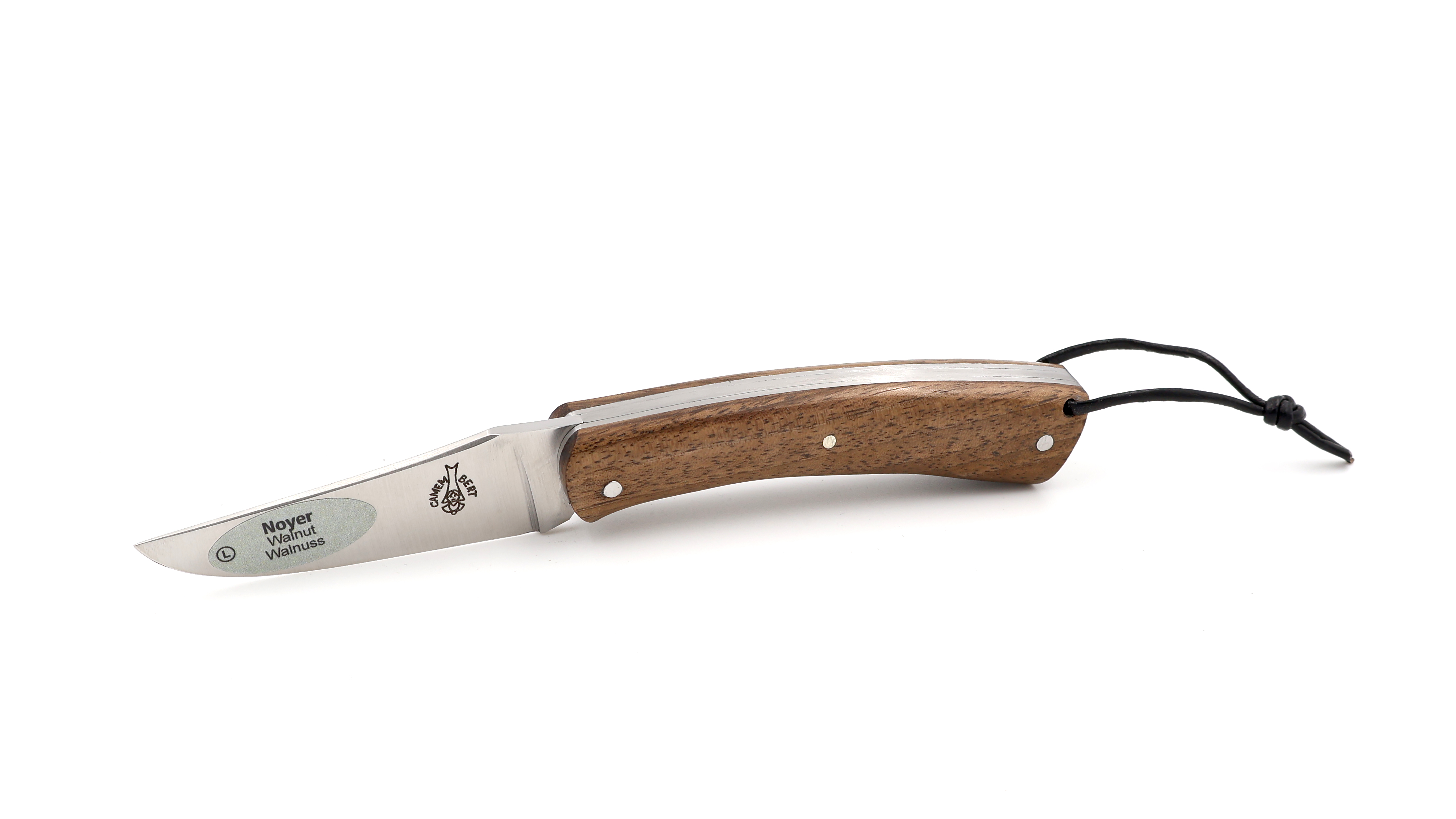 Laguiole en Aubrac CAMEMBERT knife walnut wood mini