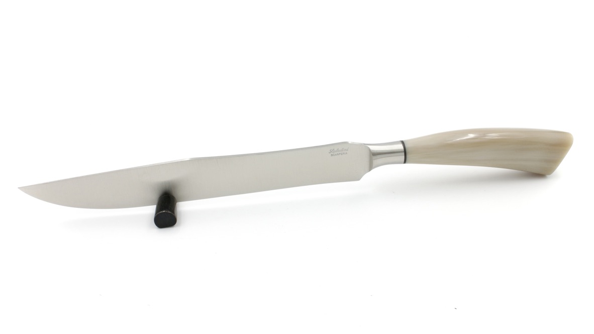 Saladini craving knife horntip 23 cm 