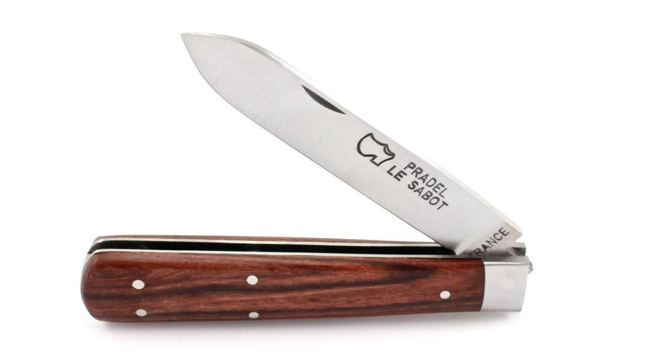 AU SABOT LE PRADEL violet wood carbonsteel