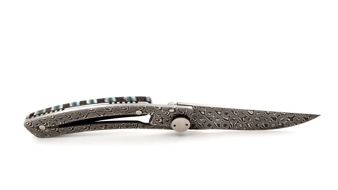 Claude DOZORME L'Atelier Thiers Liner Mammut Backenzahn Damastklinge  