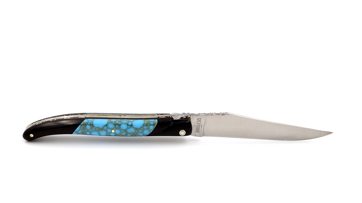 Laguiole en Aubrac TÜRKIS Ebenholz 12 cm 