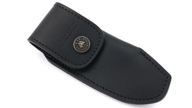 LIADOU-ETUI-SCHWARZ Liadou sheat for the belt leather