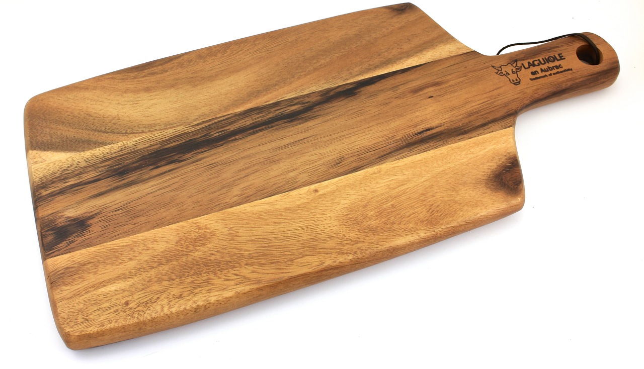 Brett-Akazie Laguiole en Aubrac großes Schneidebrett Akazienholz