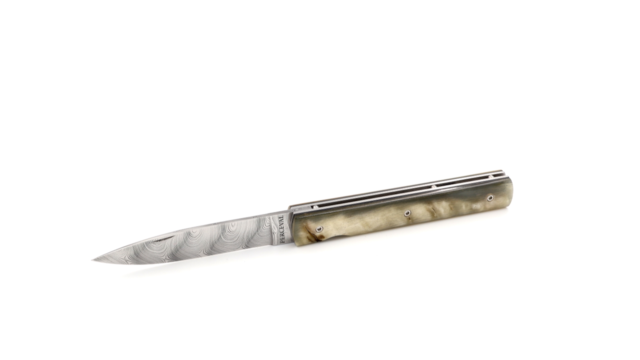 PERCEVAL Le Francais damascus ram horn PERCEVAL Le Francais damascus ram horn
