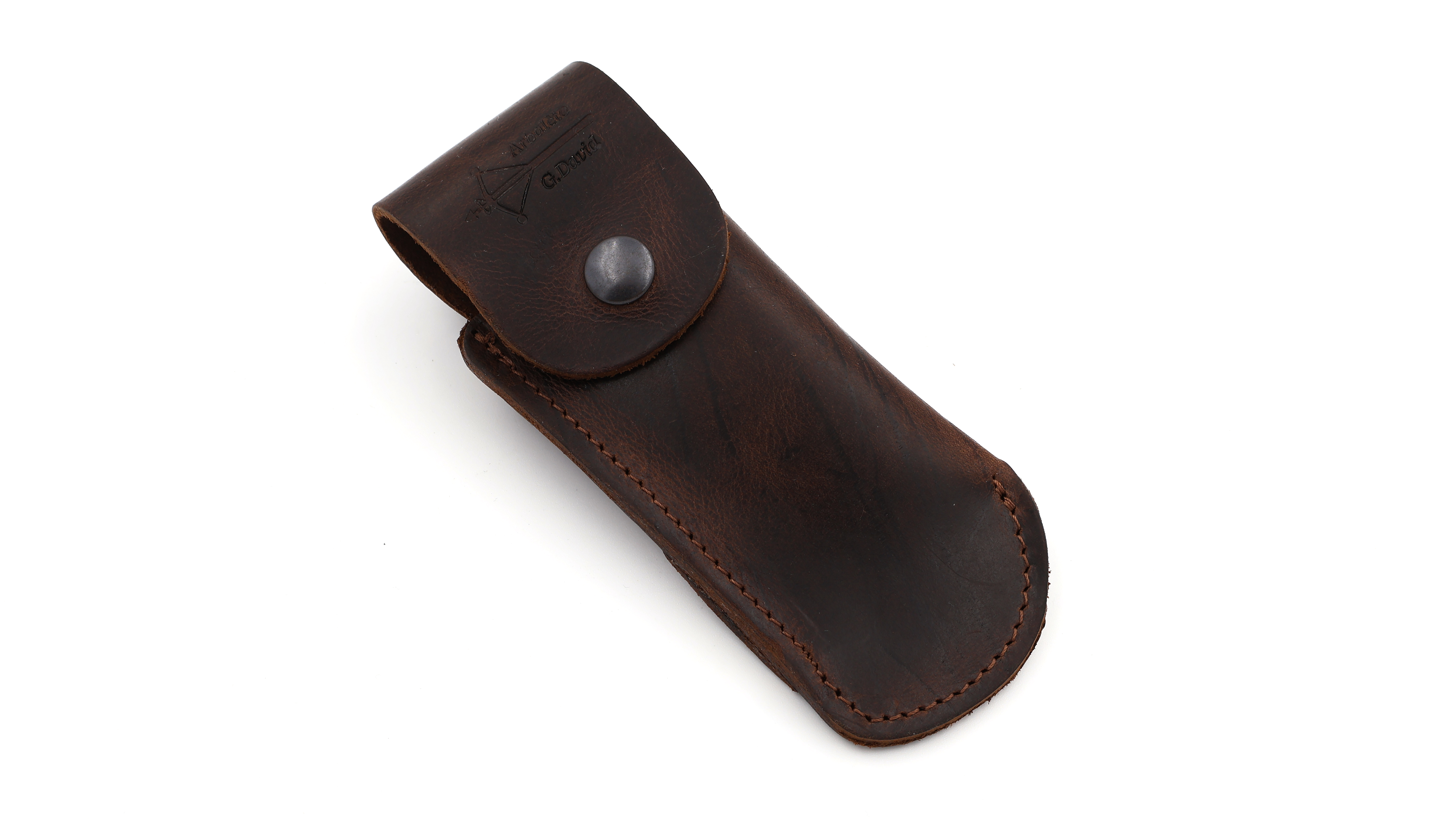 Arbalete holster for hunting knife brown