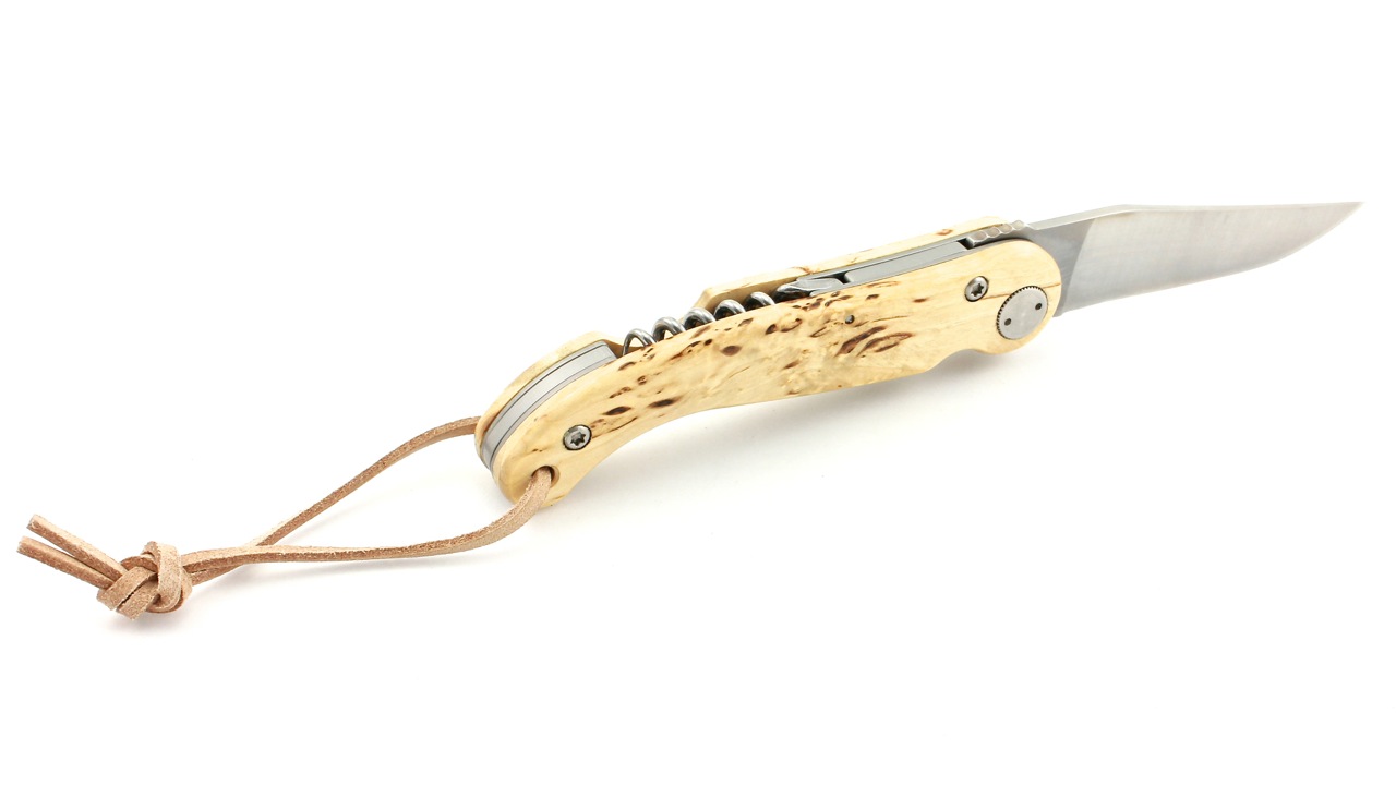 Dozorme-Baroudeur-Birke-Kork-6 Claude DOZORME Laguiole Baroudeur Maserbirke Korkenzieher