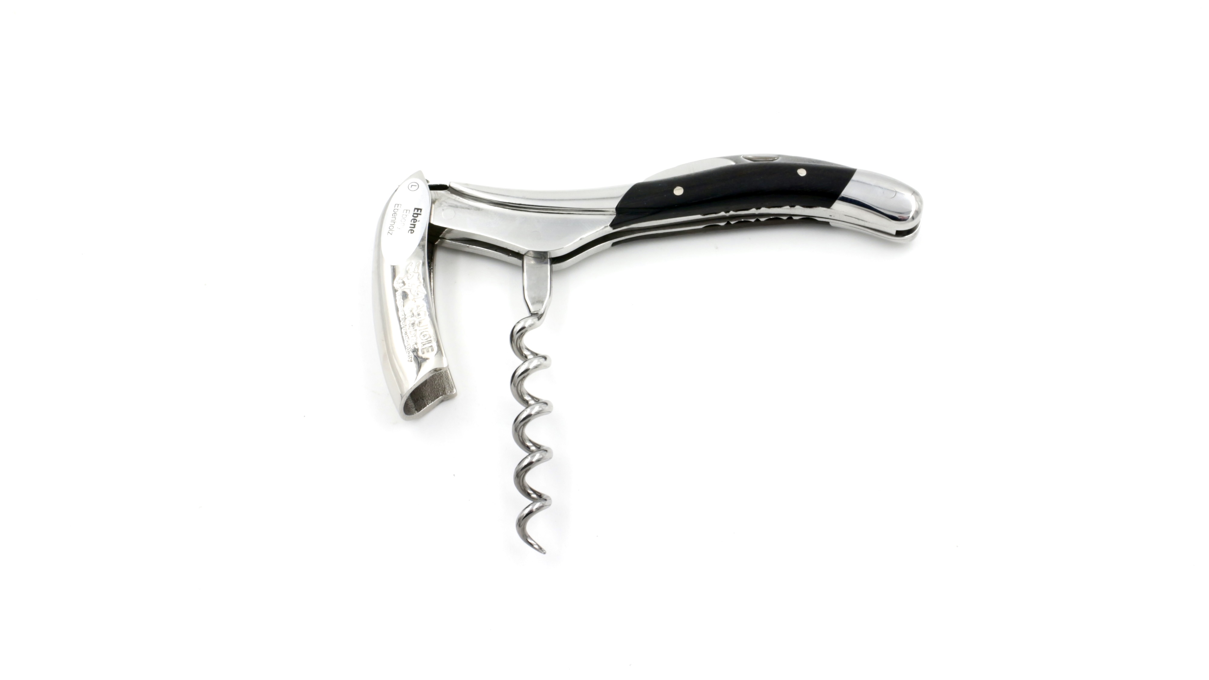 Laguiole en Aubrac Sommeliermesser Ebenholz guillochiert besondere Biene