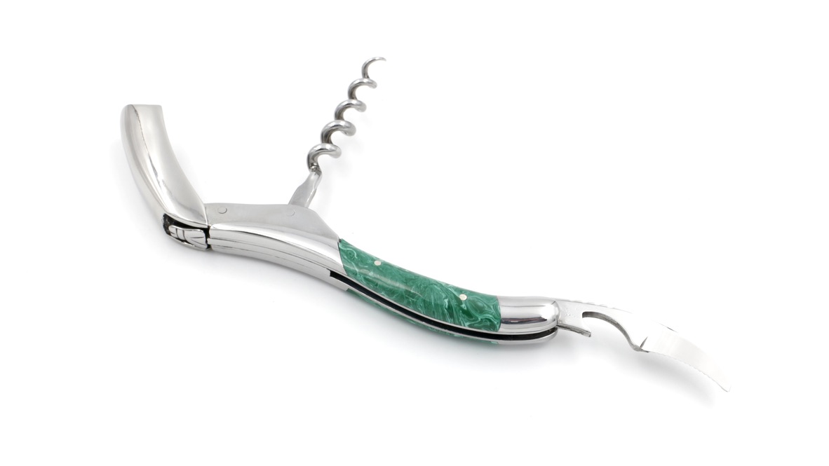 Laguiole en Aubrac Laguiole Sommelier Malachite shiny