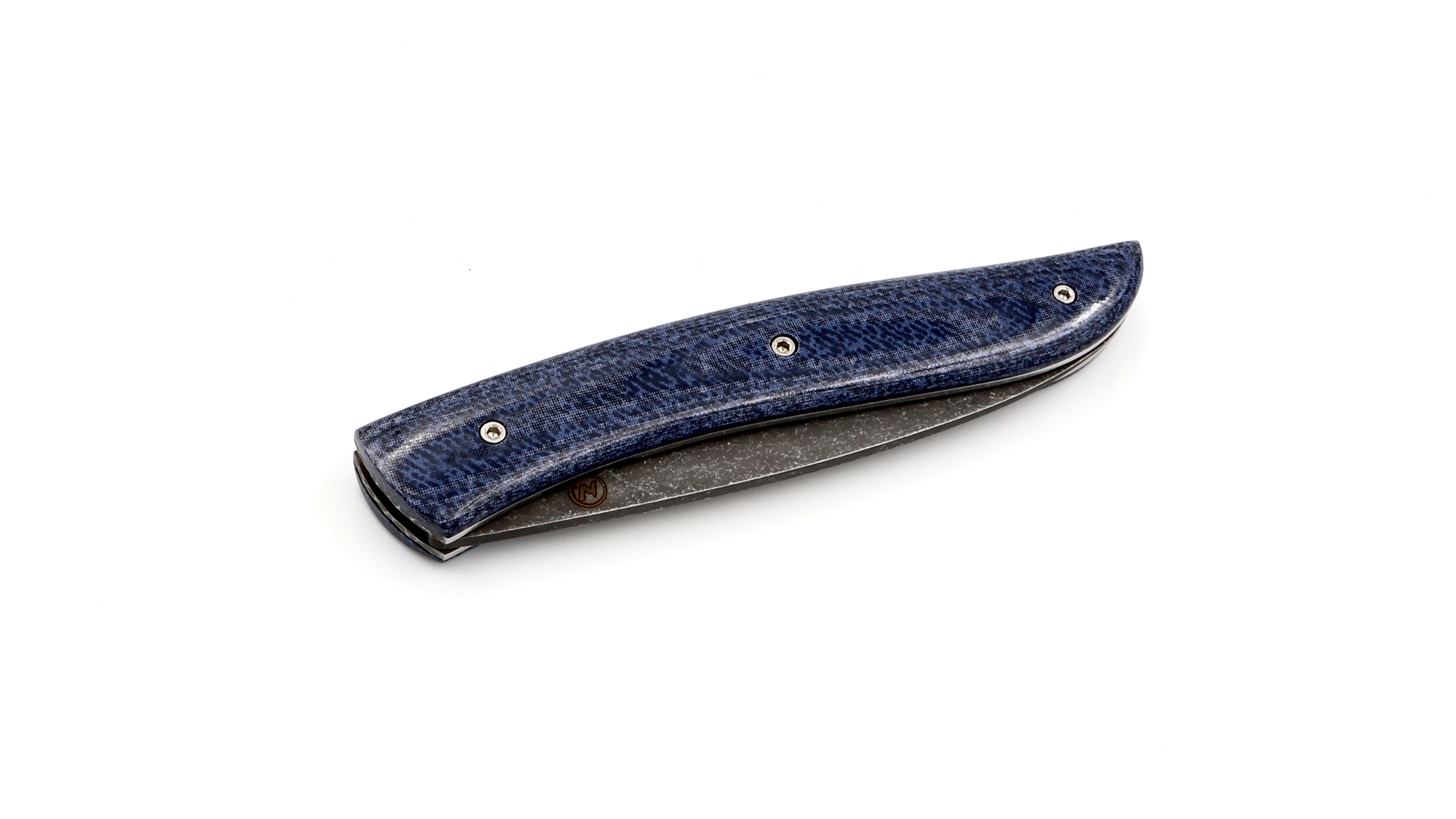 Atelier NÉVÉ Tim Bernard Jeans- Micarta stonewashed blade