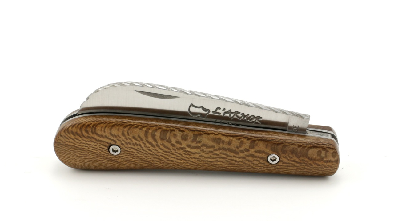 Sabot-Armor-Bergahorn-Torsade-komplett AU SABOT L'ARMOR full hanlde mountain-maple guillochage rope