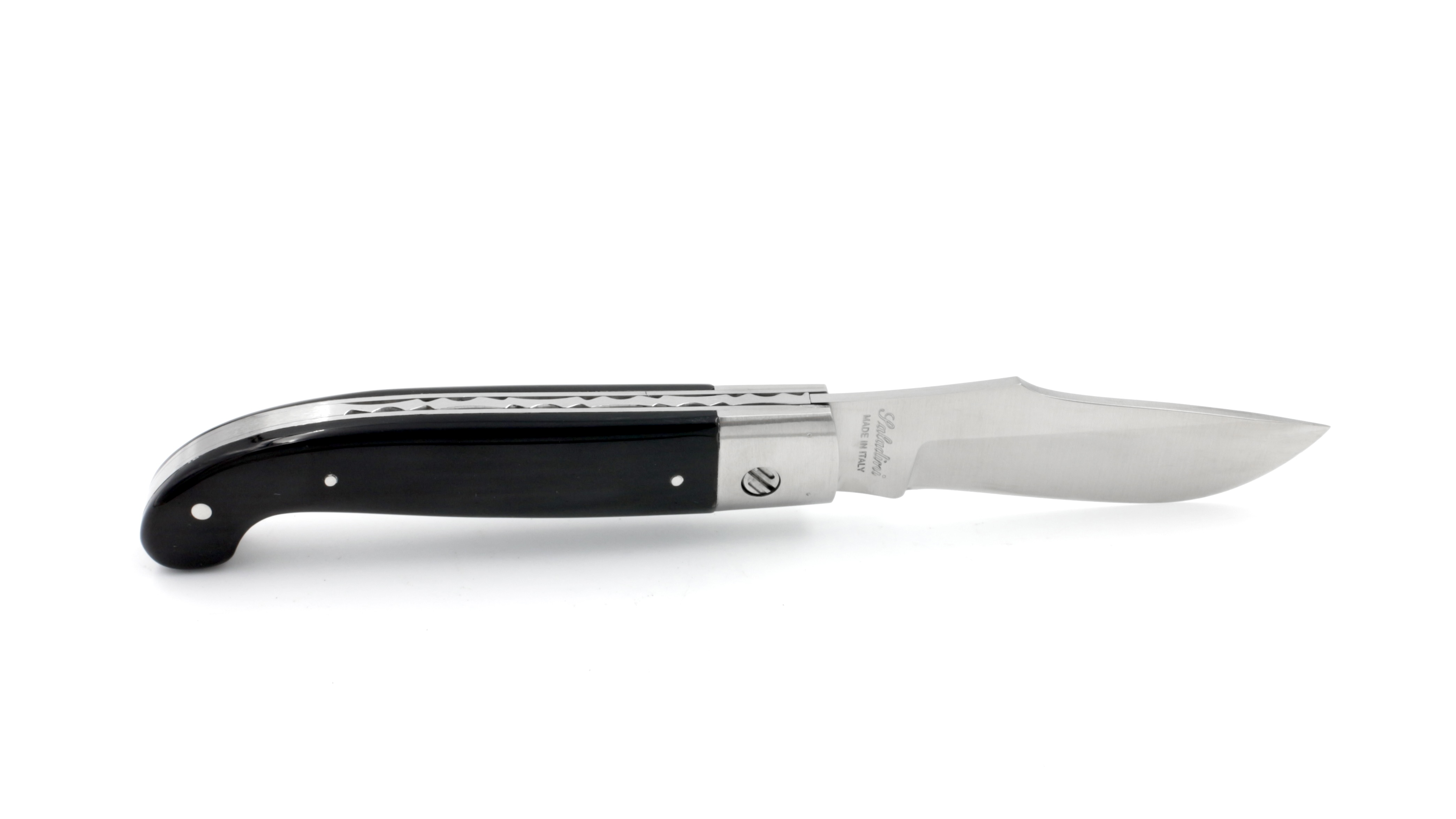 Saladini knife ZUAVA buffalo horn