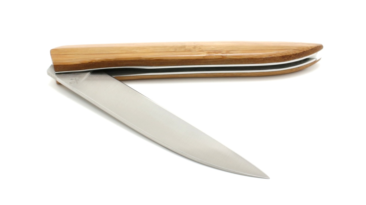 Roland LANNIER folding knife Why so serious? REVERSE
