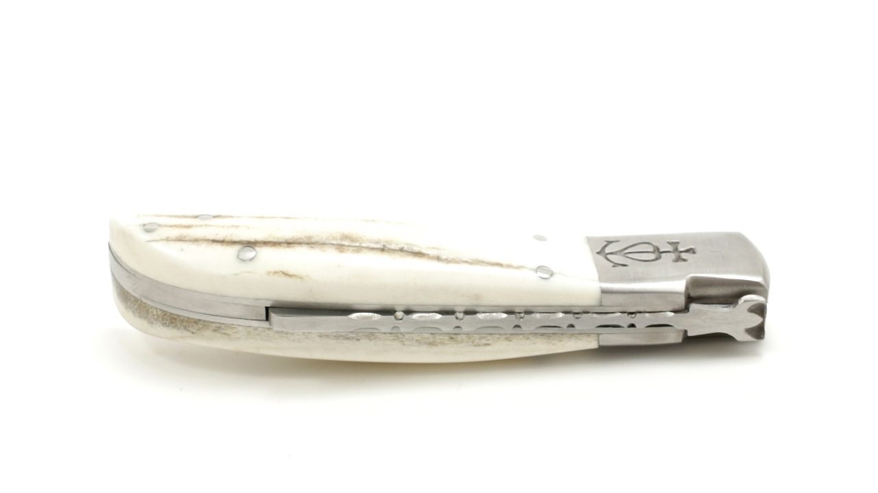 Le Camarguais knife stag horn 12 cm