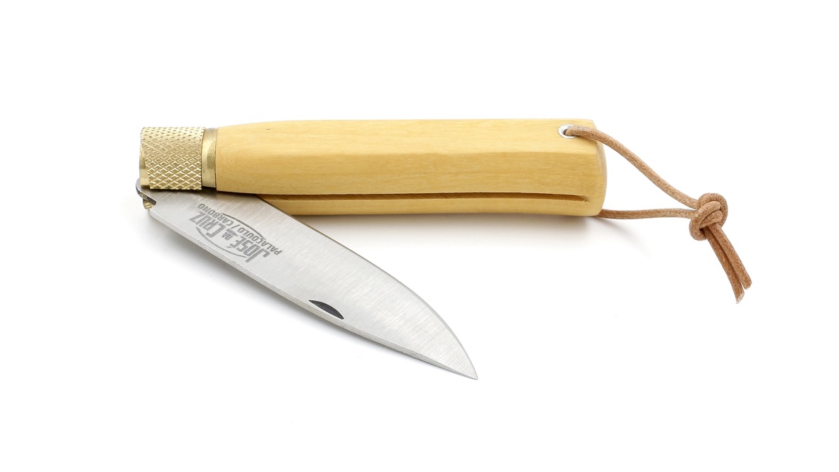 JOSÉ DA CRUZ folding knife Merendeira boxwood carbon blade
