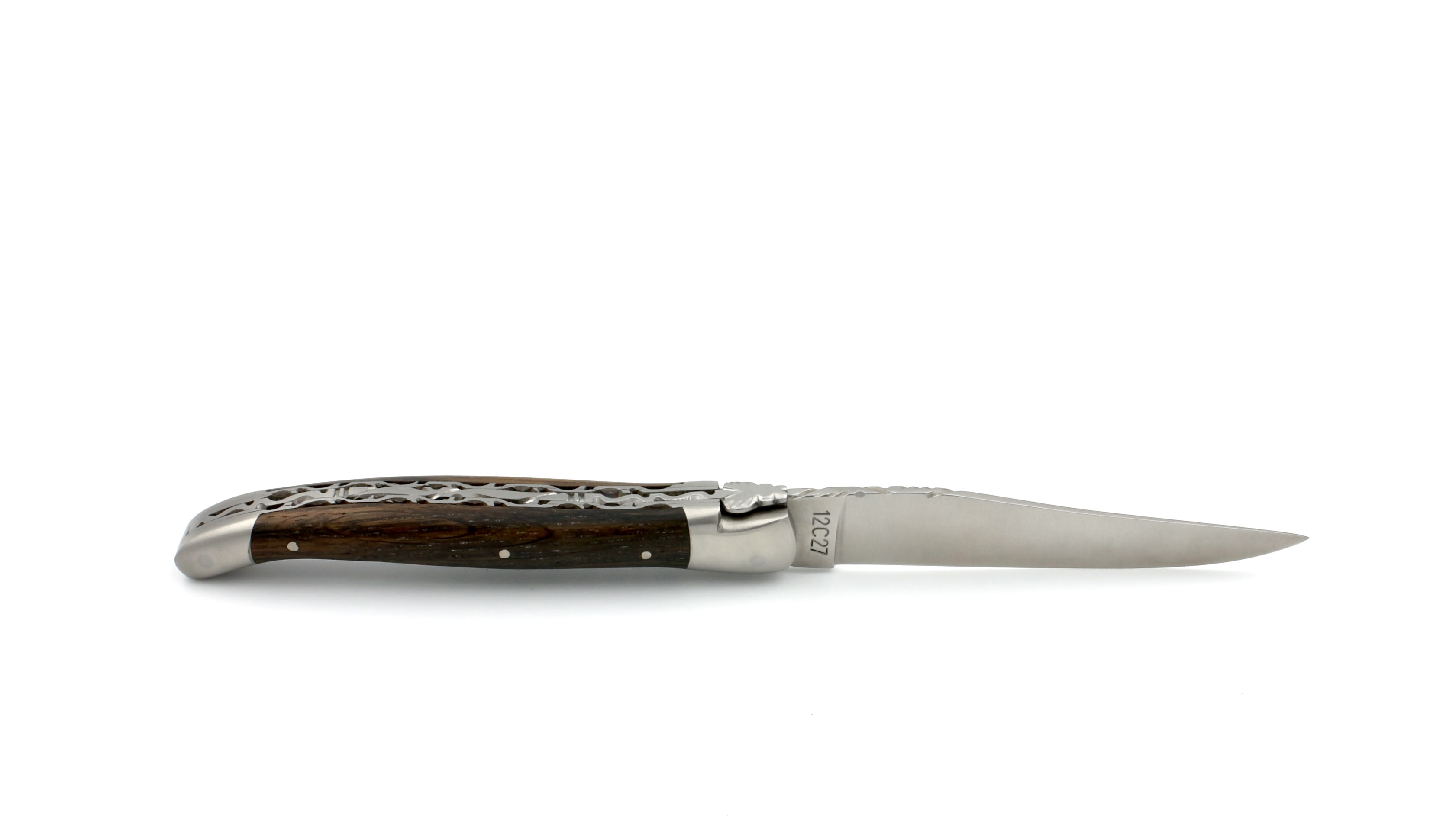 Laguiole en Aubrac Mooreiche Doppelplatine 12 cm