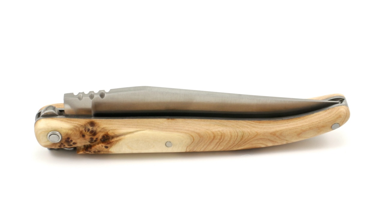 Laguiole en Aubrac juniper full handle 10 cm