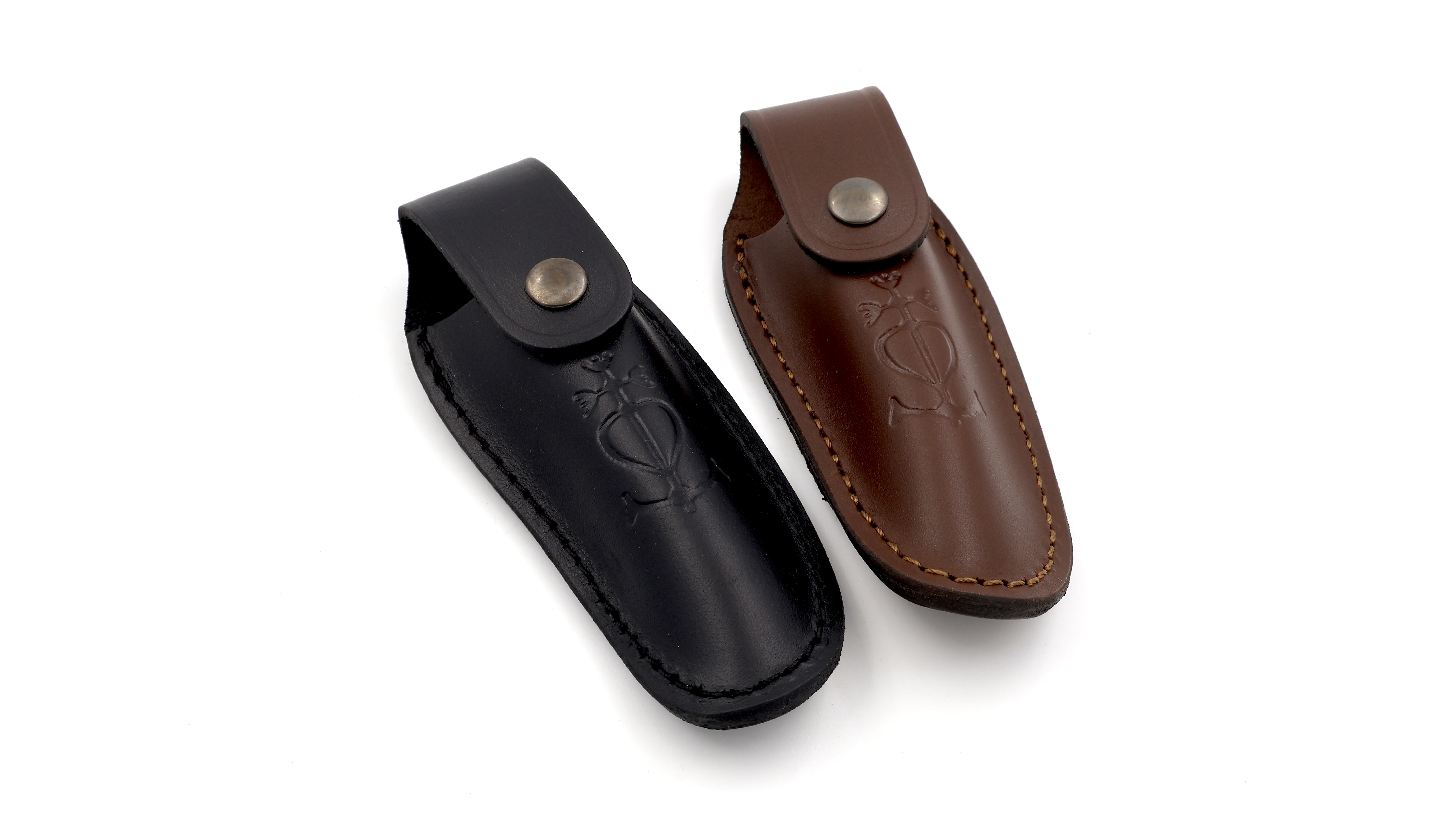 Le Camarguais leather holster for the belt