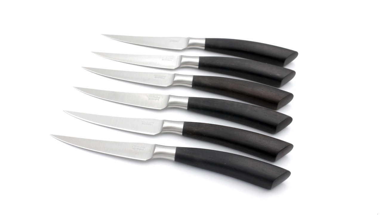 IMG_2550 Saladini Steakmesser-Set 6-tlg. Ebenholz