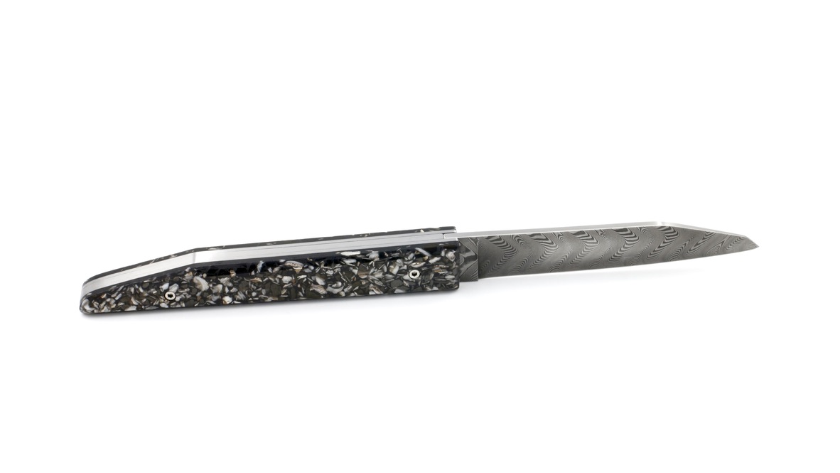 A394F241-8655-4FE7-91DA-834DF500E8DB_1_105_c Charles Canon Le TERRIL polished coal and oyster shell damascus