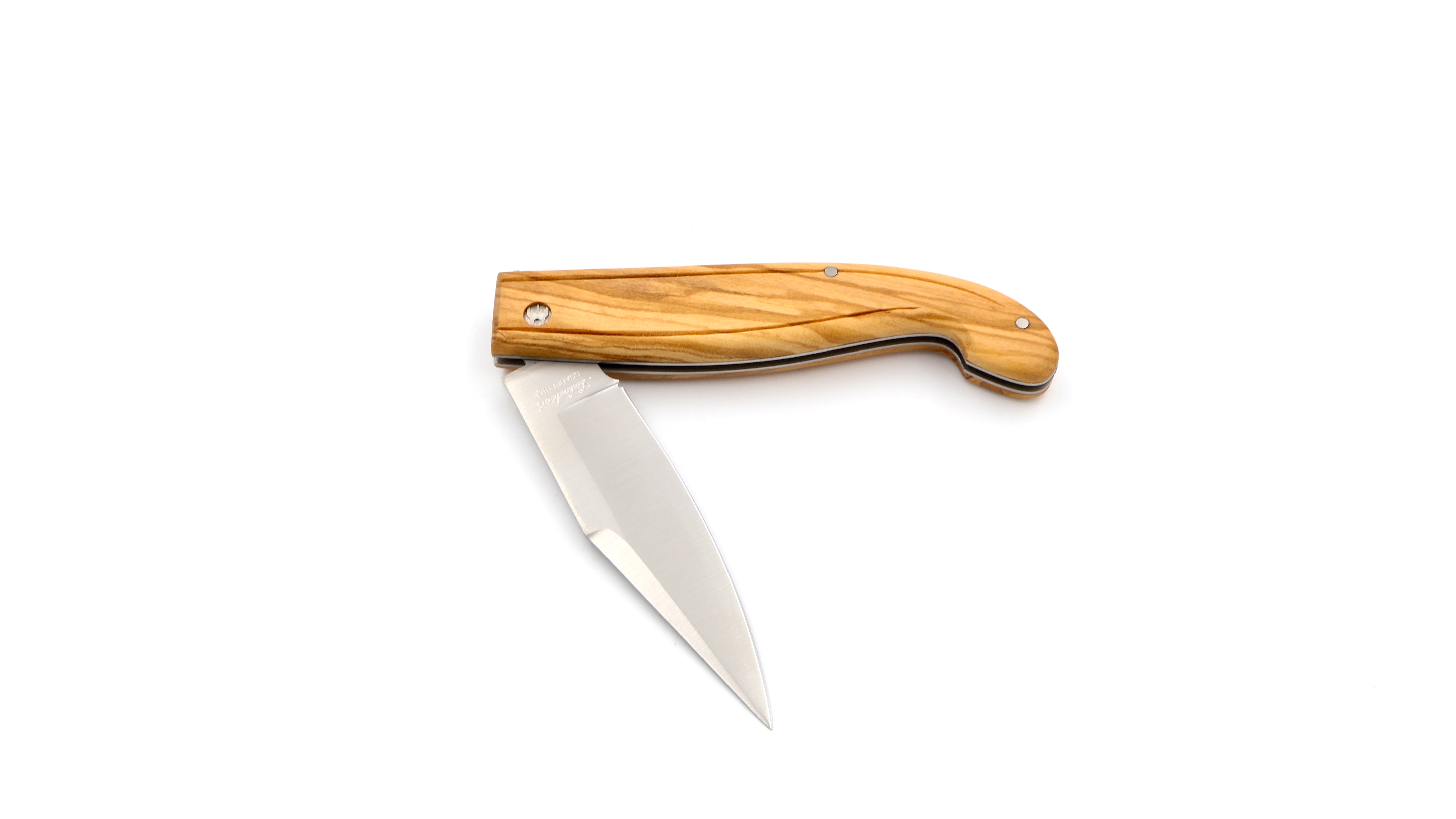 Saladini knife MAREMMANO TRADITIONALE olive wood