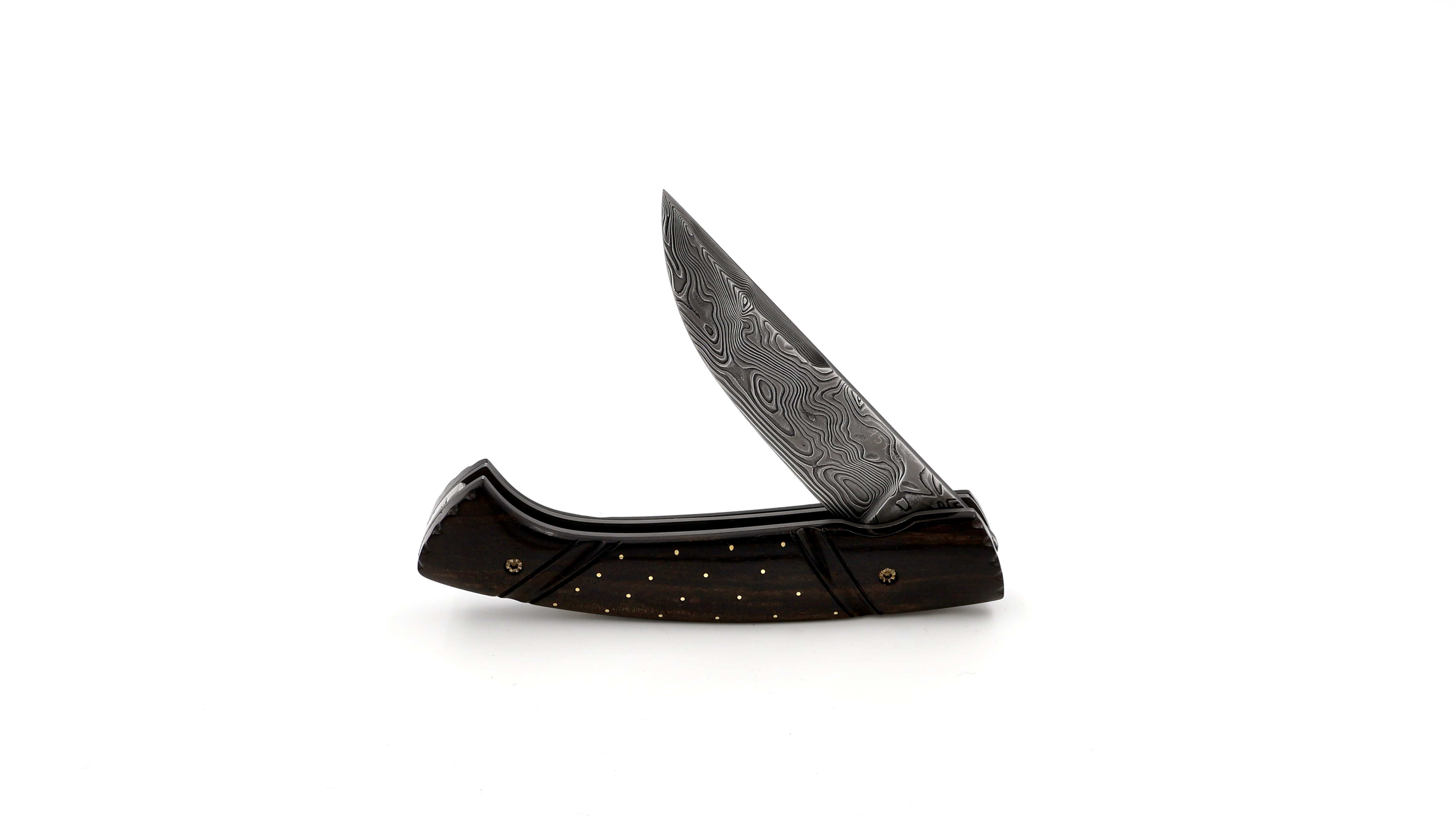 MANU LAPLACE 1515 INUIT CLOUTÉ Mosambik-Ebenholz Damast
