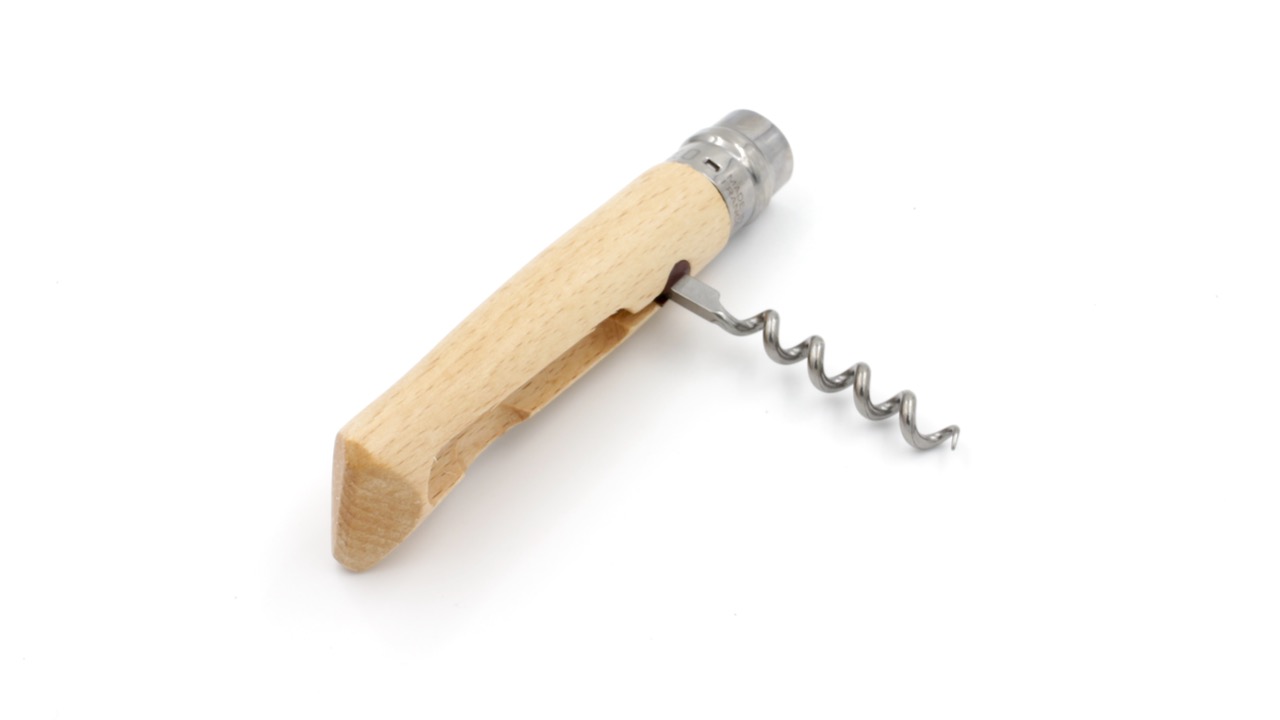 OPINEL Messer Buche mit Korkenzieher No 10