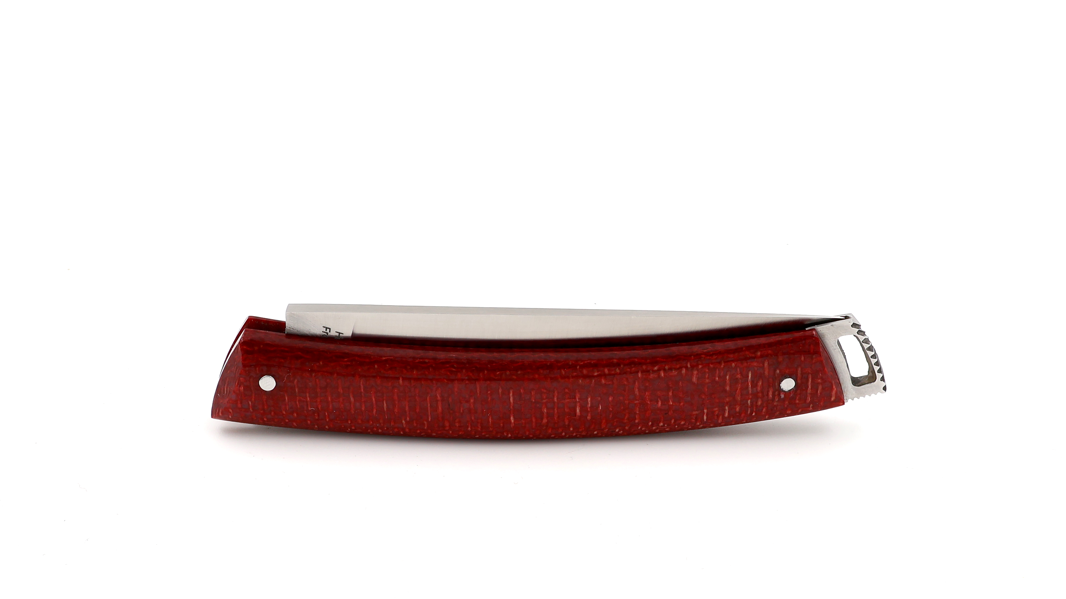 Fontenille Pataud Le Thiers® Nature 11,5 cm Micarta massiv guillochiert