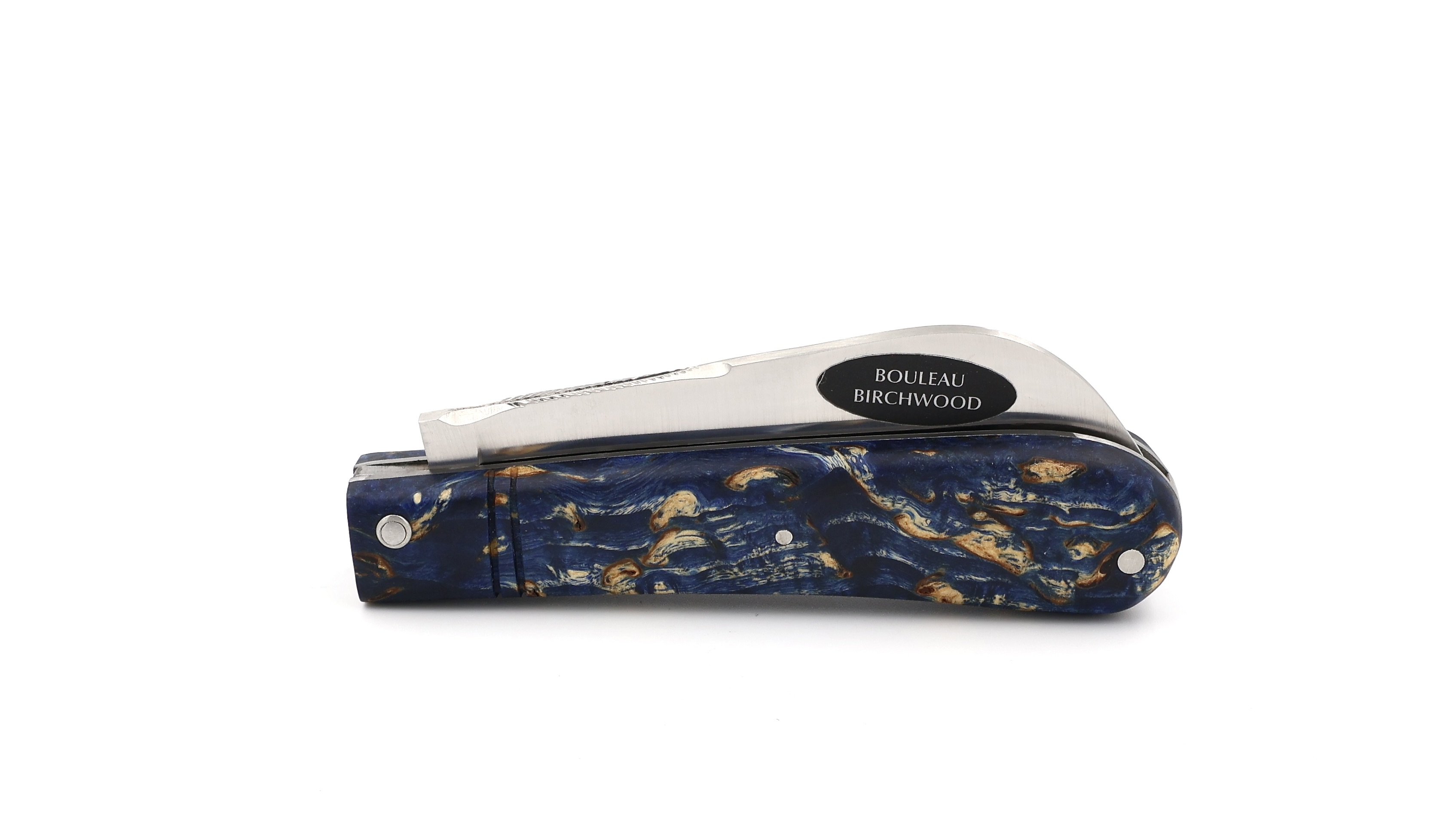 ARBALETE G. David London stabilised birchwood blue 10,5 cm