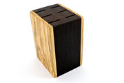 Saladini Messerblock CUBO Wenge/Olive