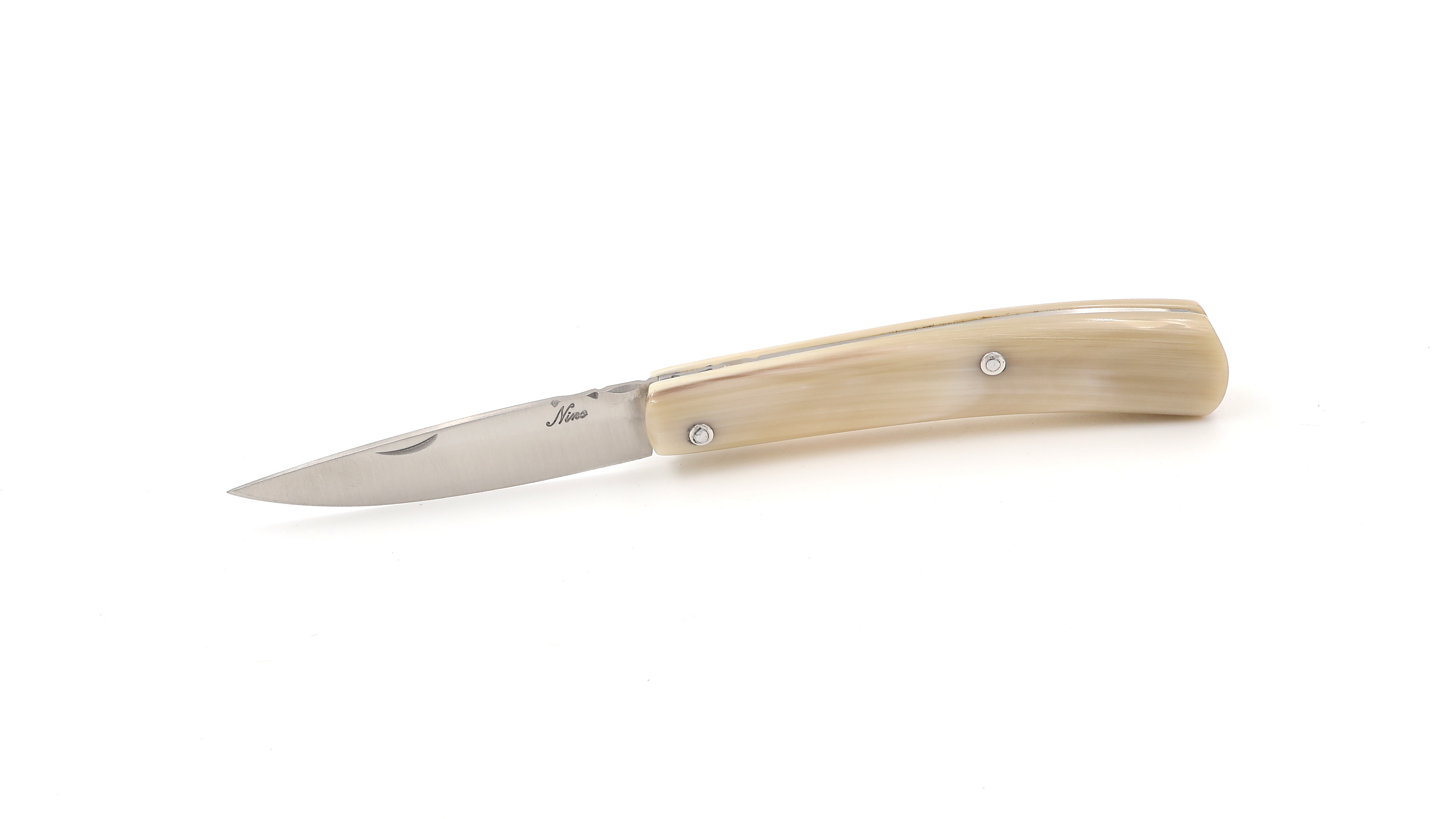 Nino Nista knife Sambenedettese light horntip 17 cm