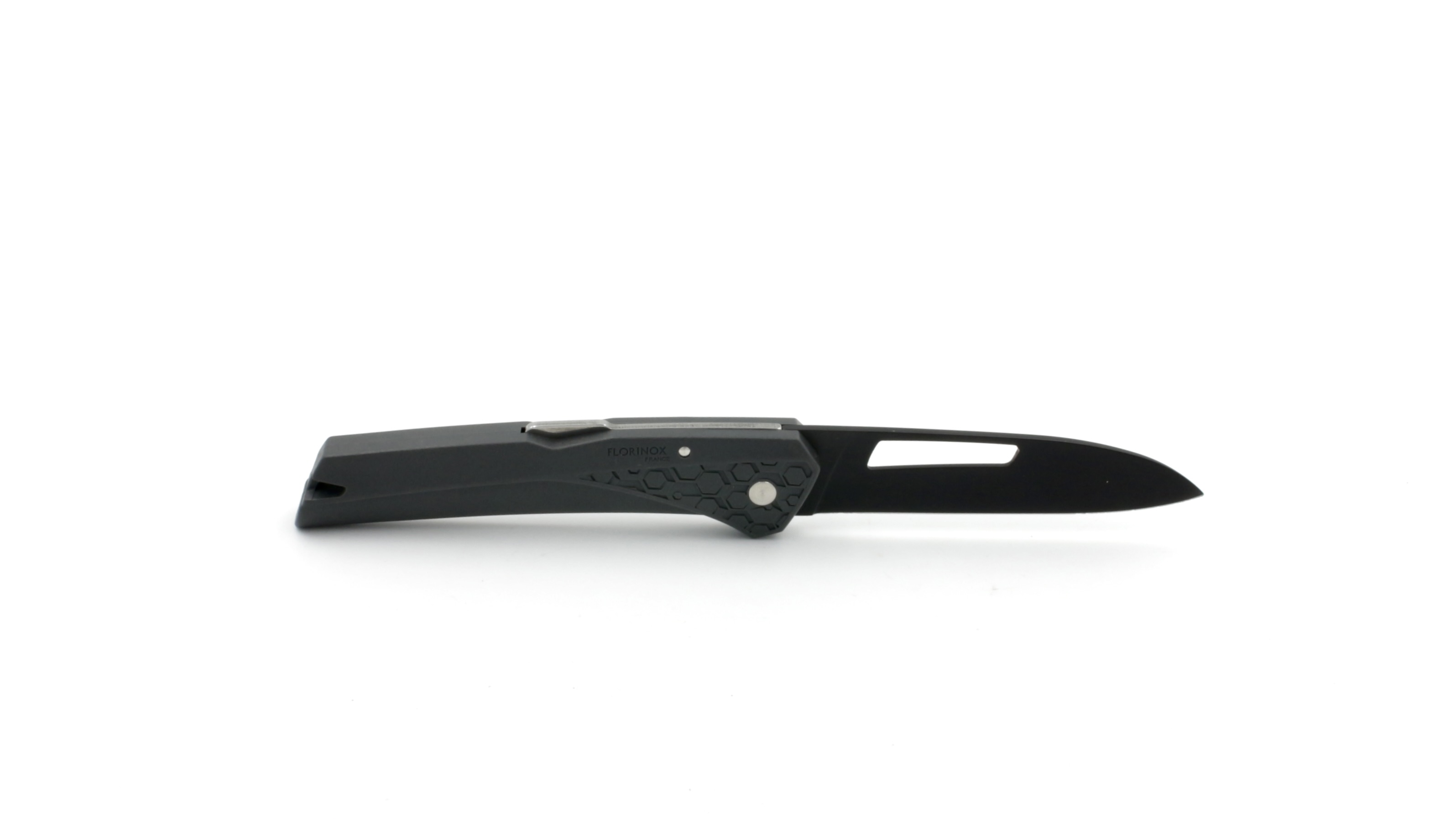 Florinox KIANA ORIGINE black blade Klappmesser anthrazite Klingenausschnitt