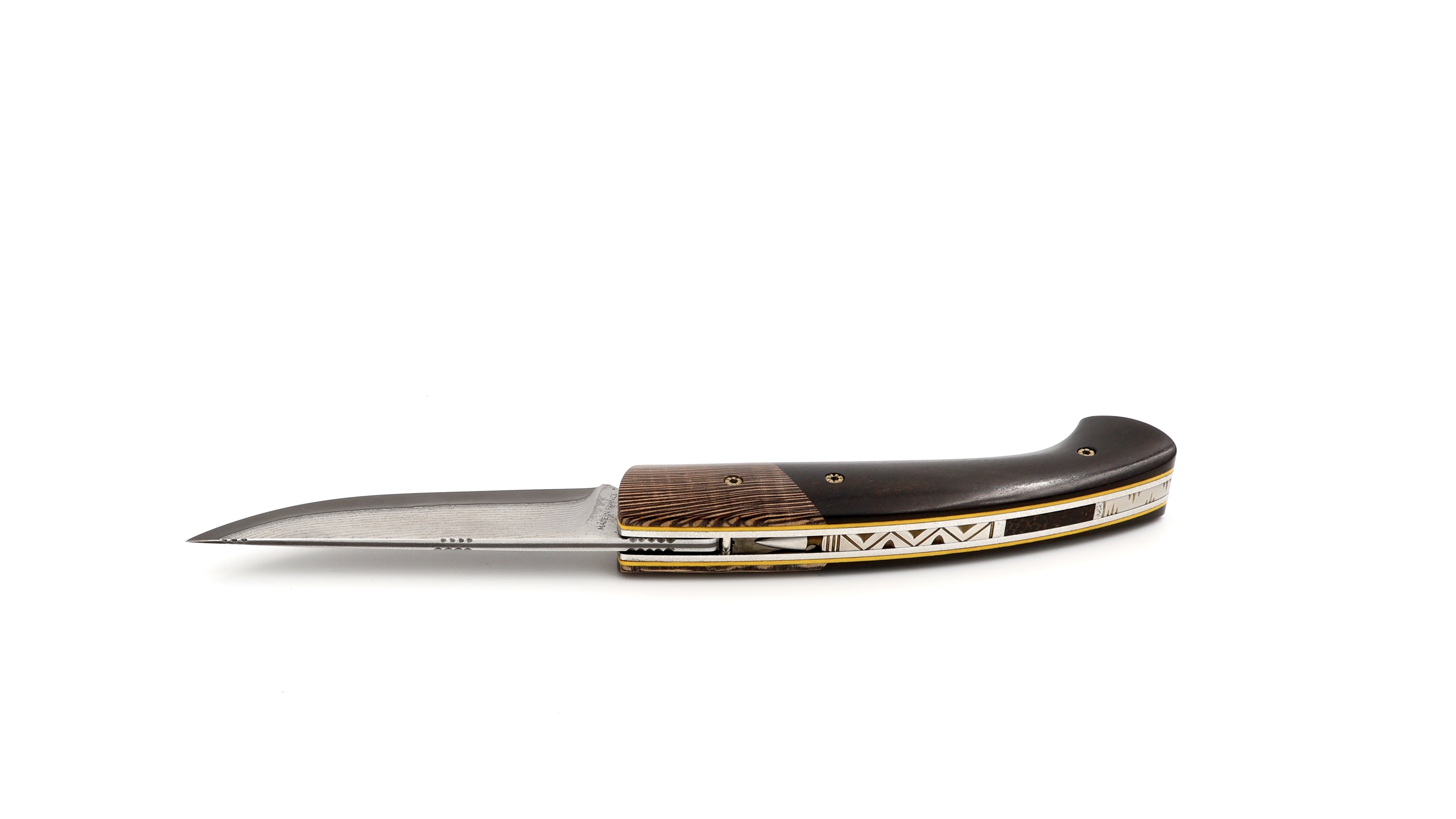 MANU LAPLACE 1515 ZULU ebony/palmwood VG 10 damascus