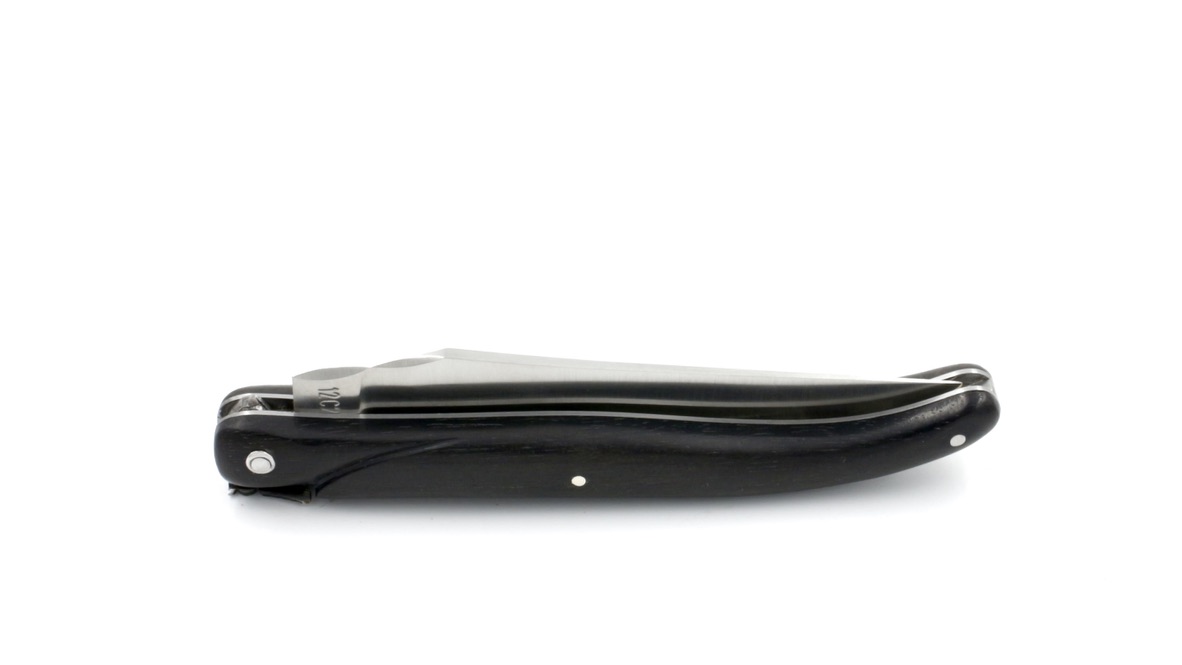 Laguiole en Aubrac Elegance ebony wood full handle 12 cm