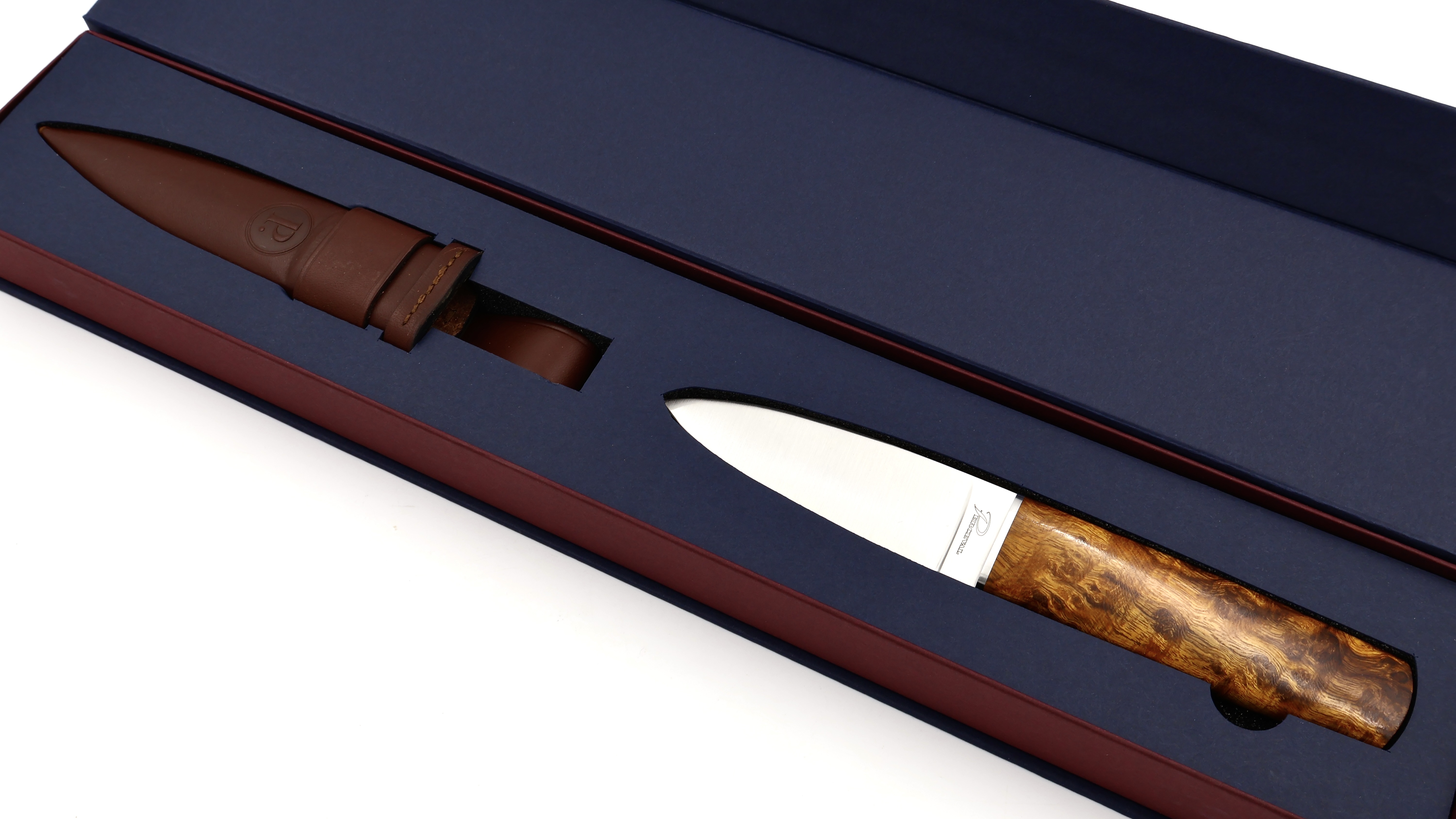 PERCEVAL Sgian Dubh Wüsteneisenholz Schottenmesser 