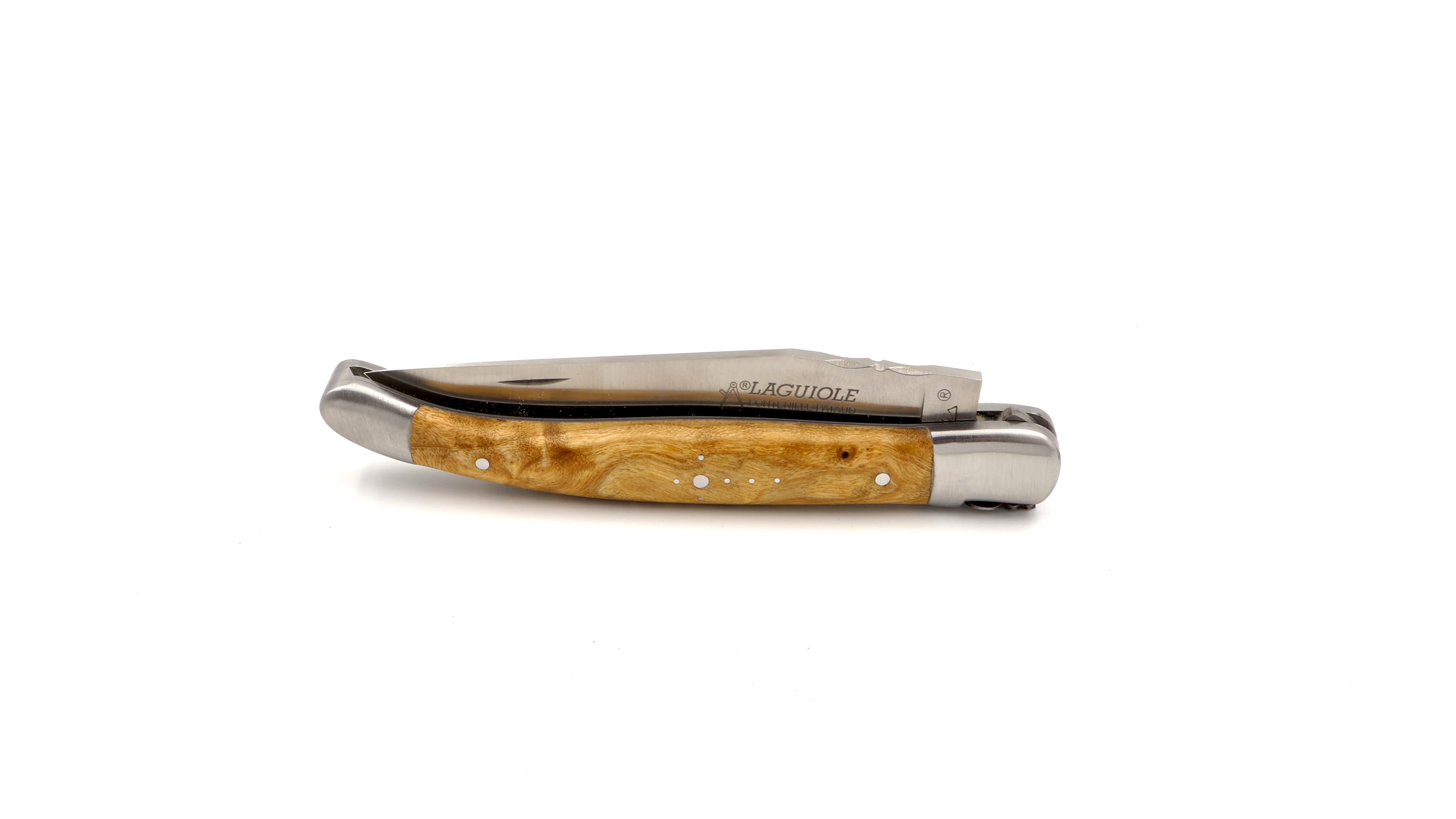 Fontenille Pataud Laguiole Messer traditionell Pappel Wurzelholz 12 cm  Fontenille Pataud Laguiole Messer traditionell Pappel Wurzelholz 12 cm