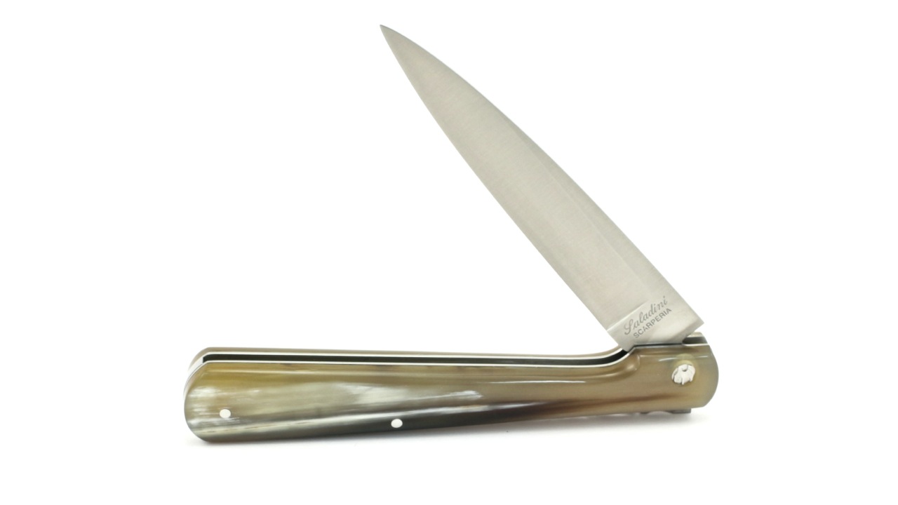 Saladini knife VENDETTA horntip full handle