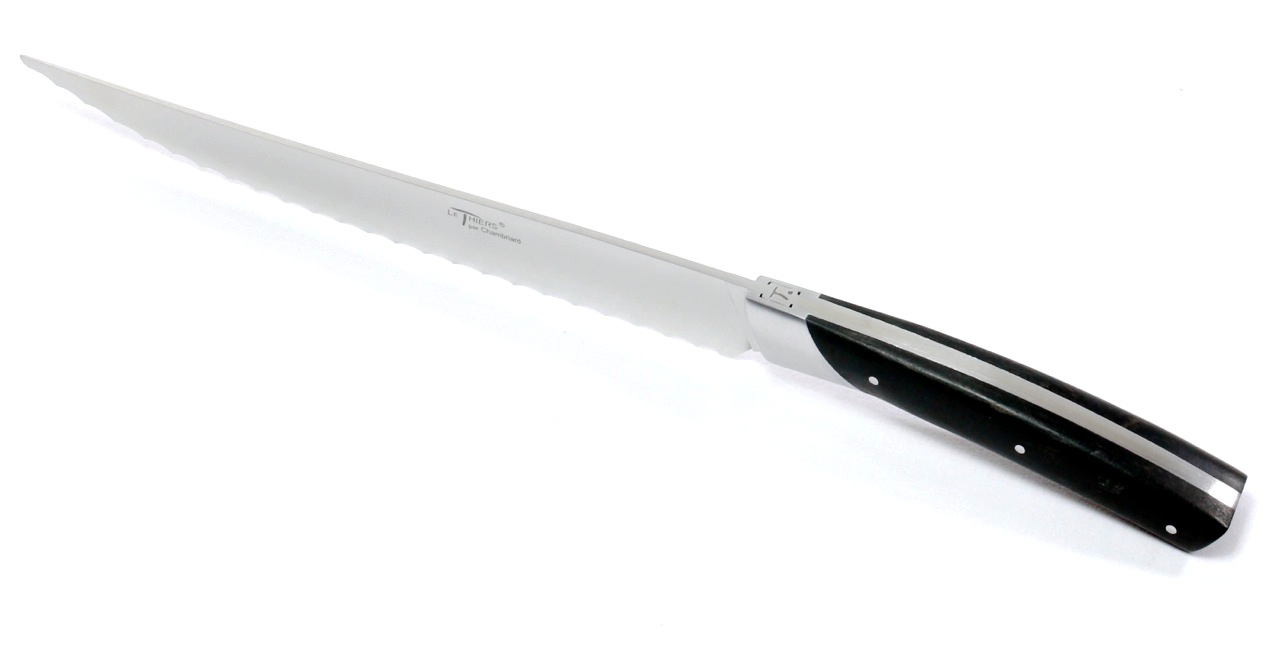Chambriard Thiers Brotmesser 20 cm TG3 Ebenholz Grands Gourmets