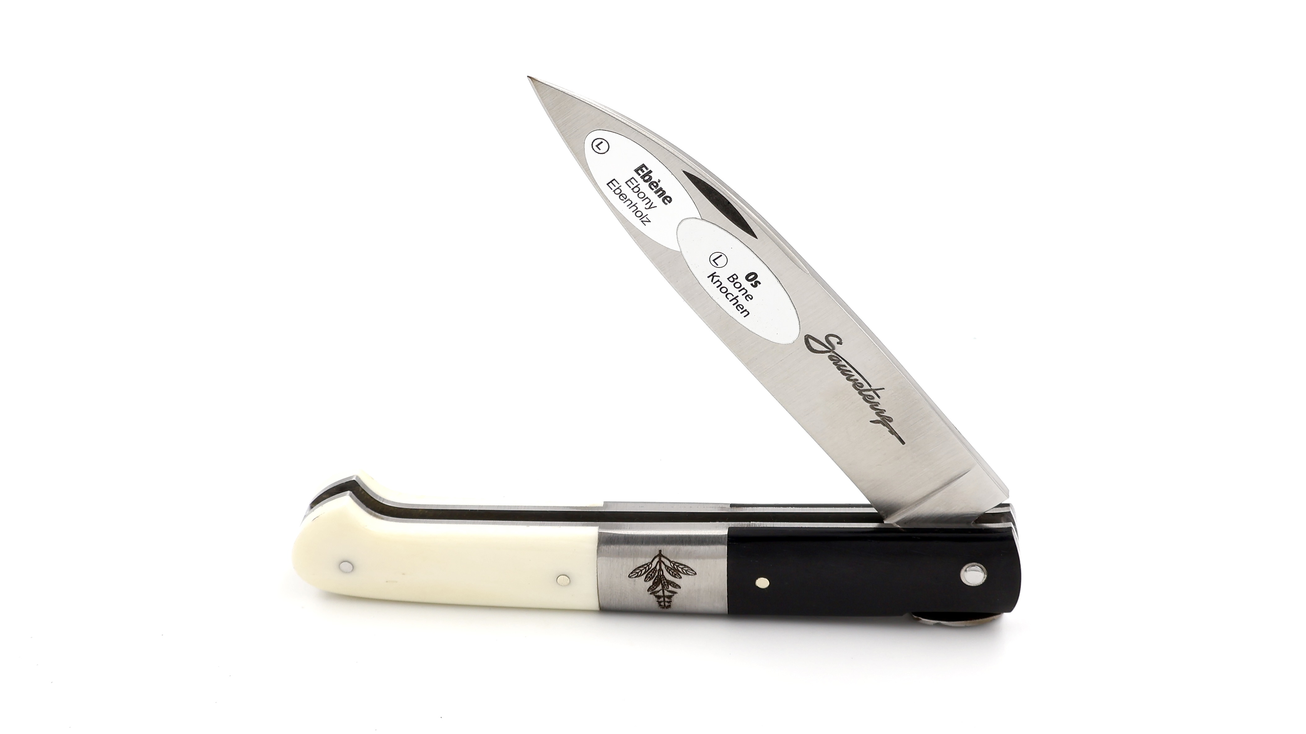 Sauveterre knife ebony and buffalobone