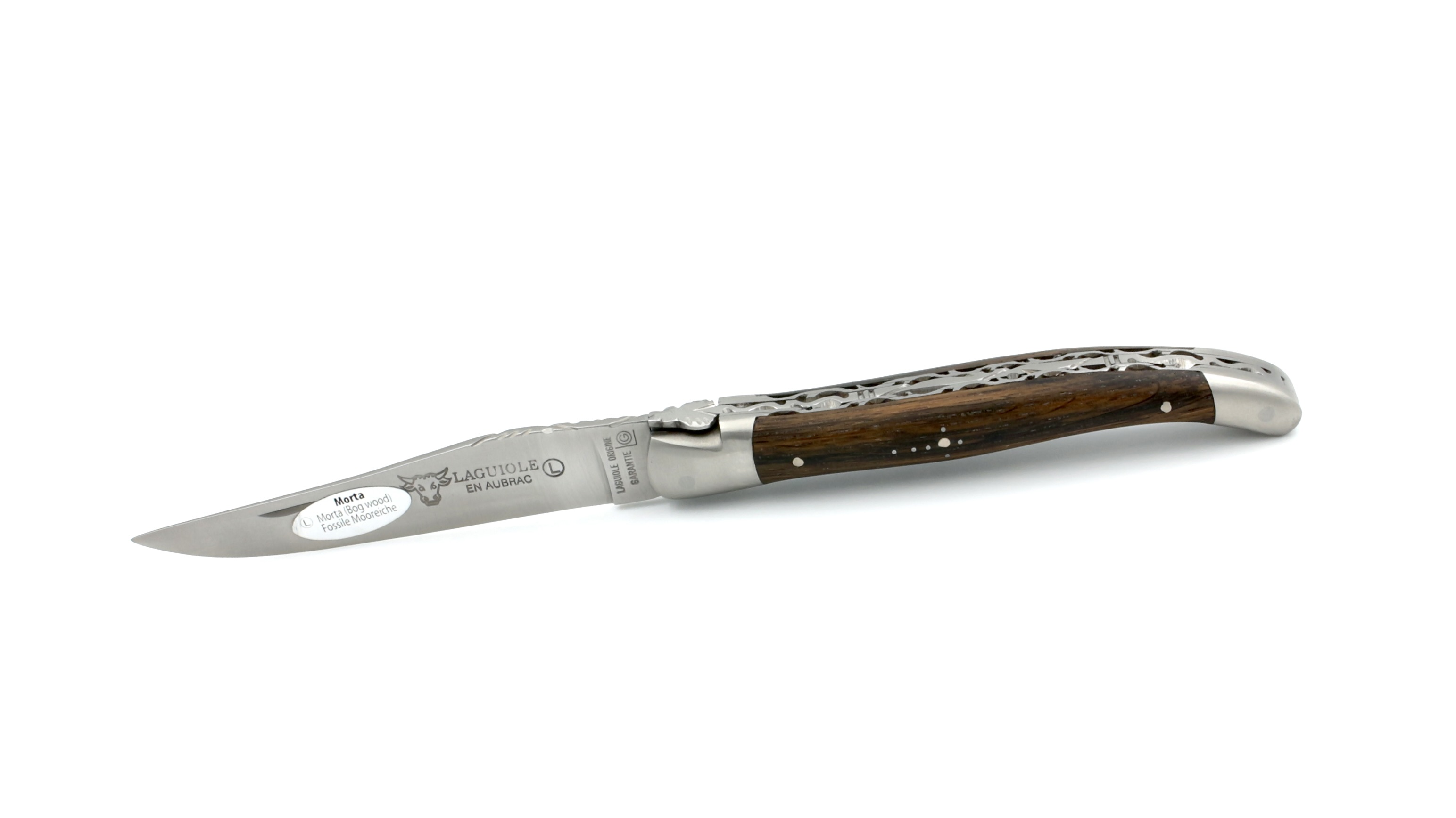 Laguiole en Aubrac Mooreiche Doppelplatine 12 cm