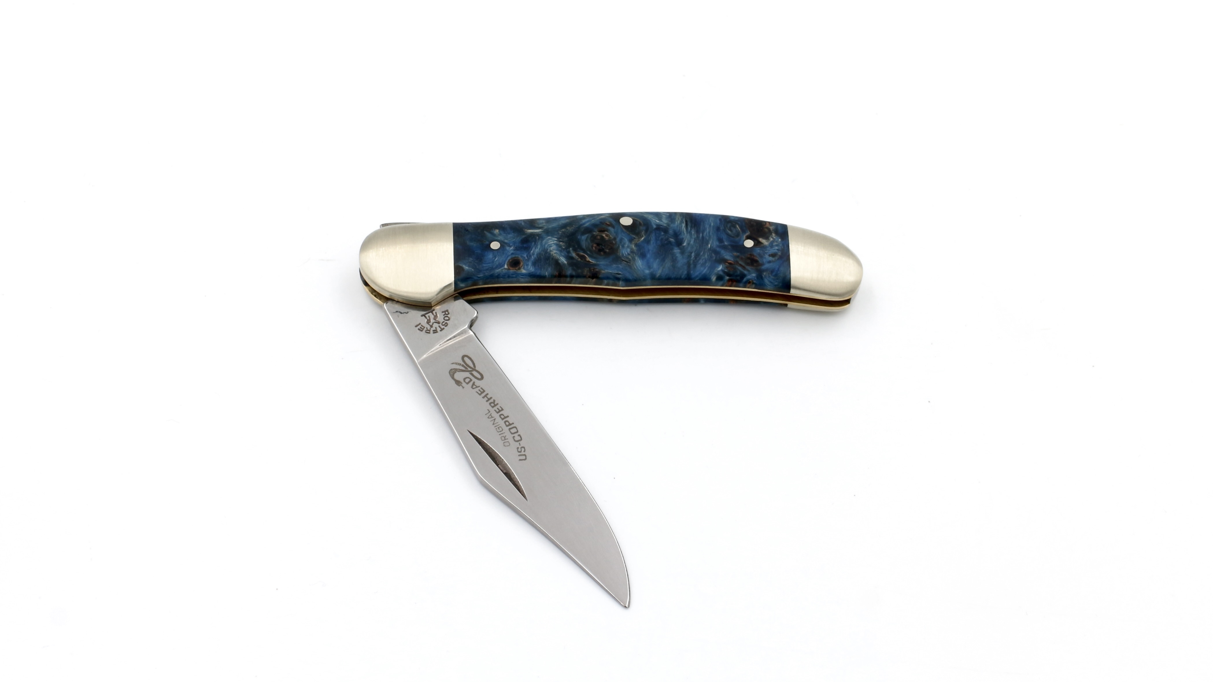 Robert Klaas US-Copperhead Messer Maserpappel