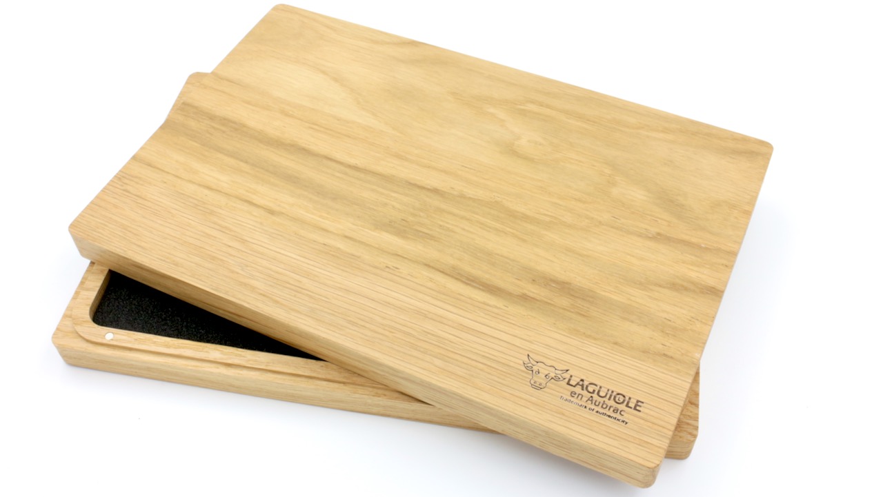 Laguiole en Aubrac Büffelhorn Laguiole Steakmesser Set